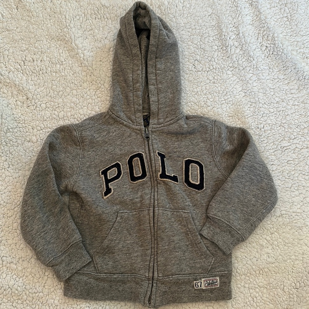 Polo by Ralph Lauren Gray Kids Hoodie